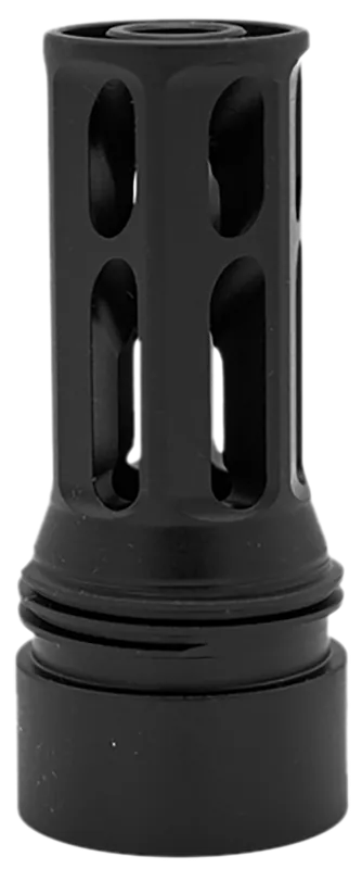 Huxwrx 1912 Quick-Detach Flash Hider for 5.56, M24x1.5 Right-Hand Threads, Black 1914