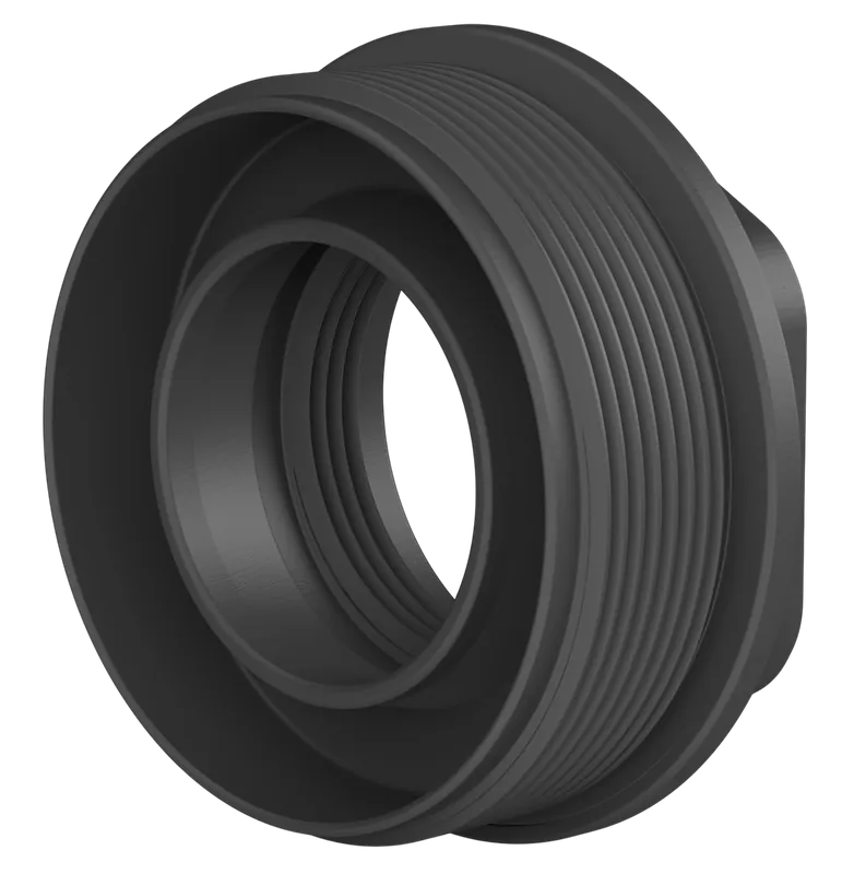 BREEK Plan B HUB One Low Profile Universal Suppressor Mount, Grade 5 Titanium DLC, BRK4401