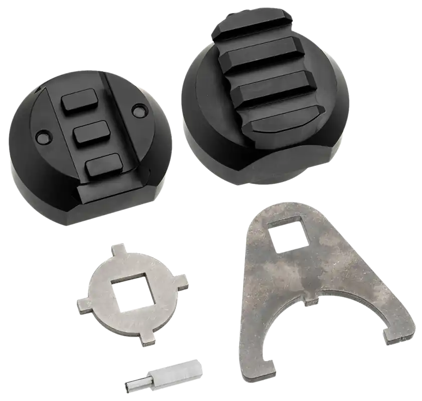 Stern Defense RAB-AD Rapid Attach Buttstock Adapter for Picatinny Rail, Black 008SDRABADPICRAILD1M