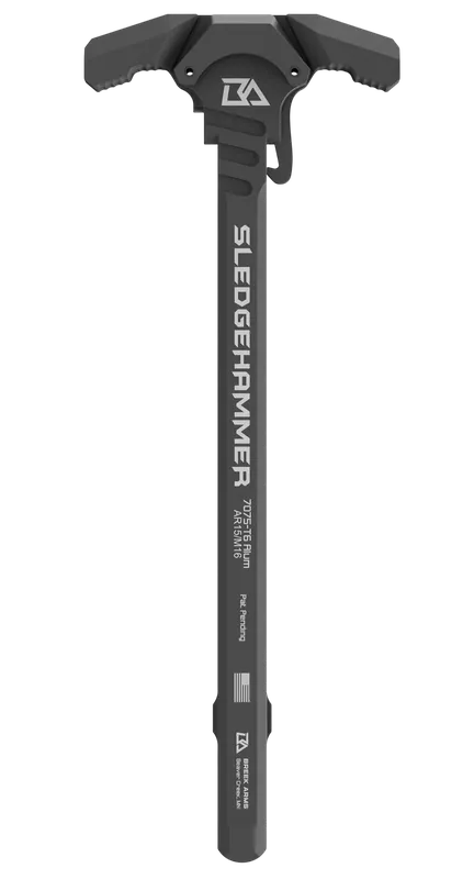 BREEK Sledgehammer Ambidextrous AR-15/M16 Charging Handle, 7075-T6 Black Anodized BRK6015