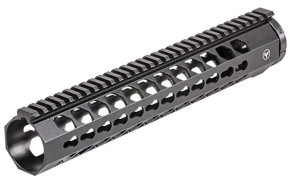 Firefield Edge 12in KeyMod Free-Float Handguard Rail, 6061-T6 Aluminum Matte Black FF34051