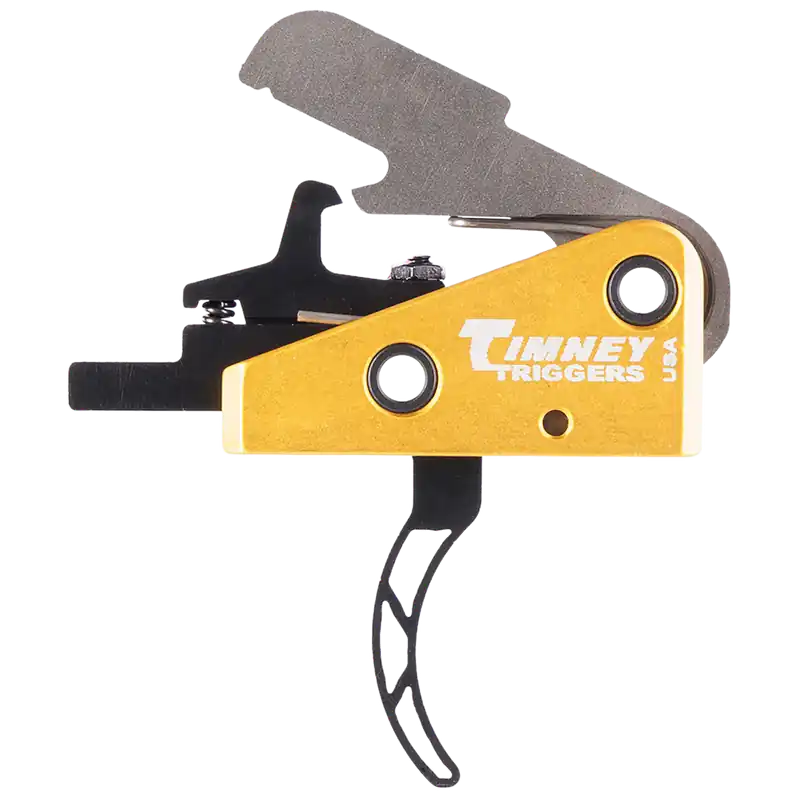 Timney Triggers AR-15 Competition Drop-In Single-Stage Skeletonized 3 lb Trigger Black/Gold 661S