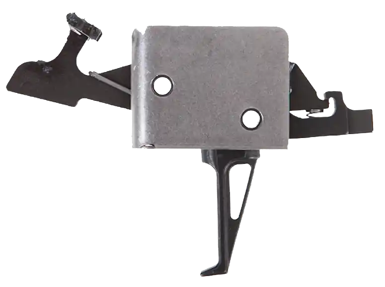 CMC Triggers AR-15/AR-10 Drop-In Two-Stage Flat Trigger 2-4 lb Pull Black/Silver 93504