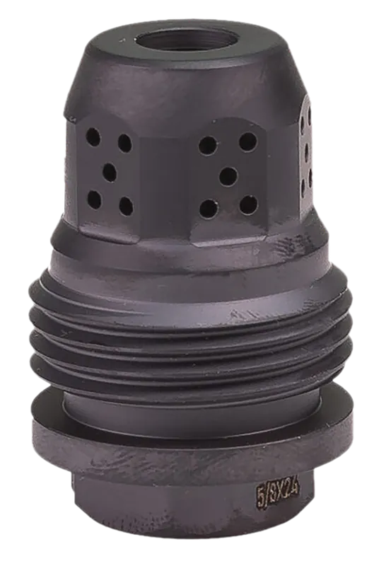 JK Armament Bald Eagle 9mm Muzzle Brake, Black Nitride Stainless, 1/2x28, JKMDHDBE928