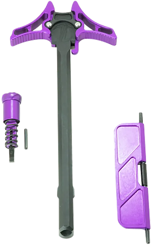 TIMBER CREEK OUTDOOR INC Enforcer AR-15 Upper Parts Kit, Purple Anodized Billet Aluminum EUPKPPA