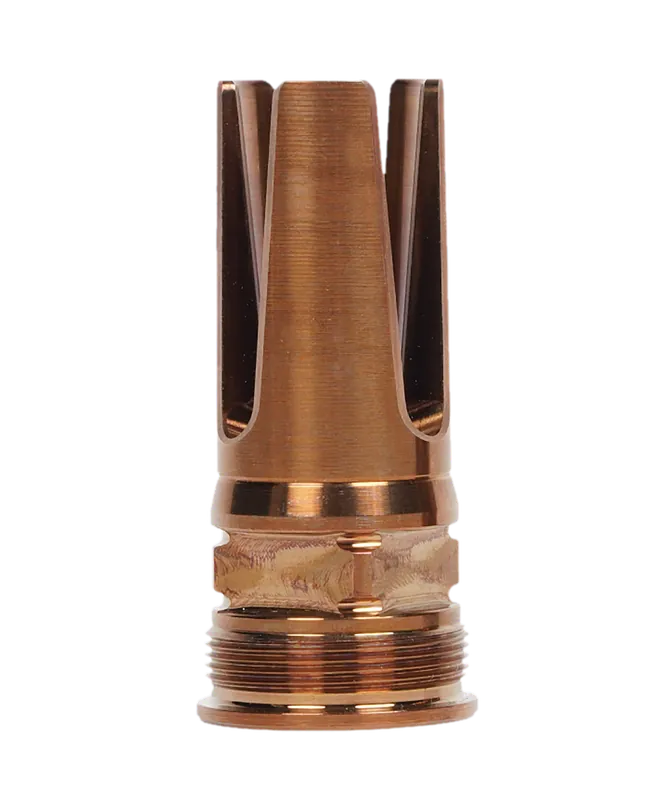 Q LLC 8.6 Blackout Quickie Fast-Attach Flash Hider, Steel 5/8x24, 2.13in OAL ACCFH5/8248.6