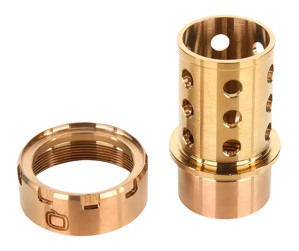 Q LLC Plan-B Tirant Suppressor Mount for Cherry Bomb Muzzle Brake, Copper Steel PLANBTIRANT