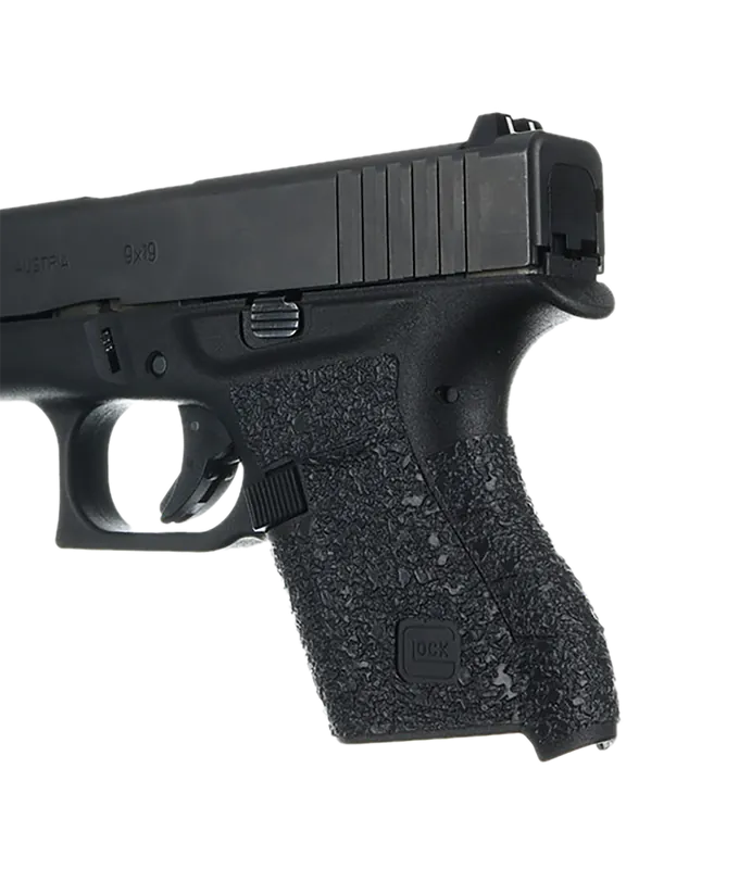 Talon Adhesive Grip Wrap Textured Black Rubber for Glock 42 Low-Profile Rear Wrap 108R