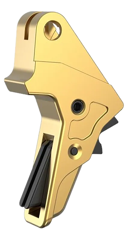 TYRANT CNC Gold/Black M&P Trigger Shoe for S&W M&P 1.0/2.0 Full-Size & Compact TDMPTRIGFSCGOLD/BLK