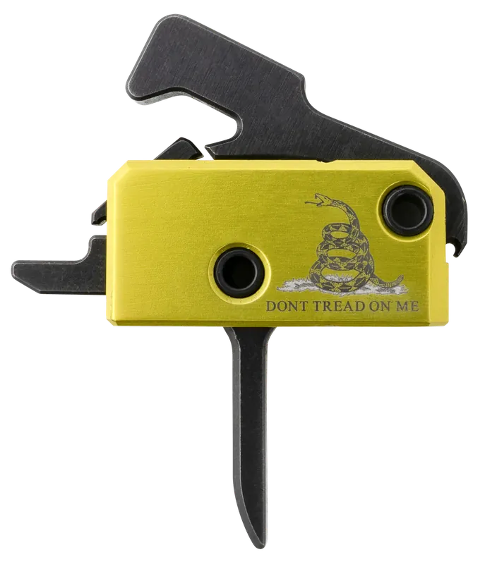 Rise Armament Don‘t Tread On Me Single-Stage Flat AR-Platform Trigger Assembly 3.5 lb RA140FDTOM