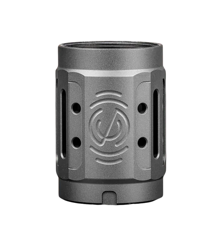 SilencerCo Alpha MAAD Brake 2.0 Hub Muzzle Brake, Black Anodized Aluminum 2in OAL AC5447