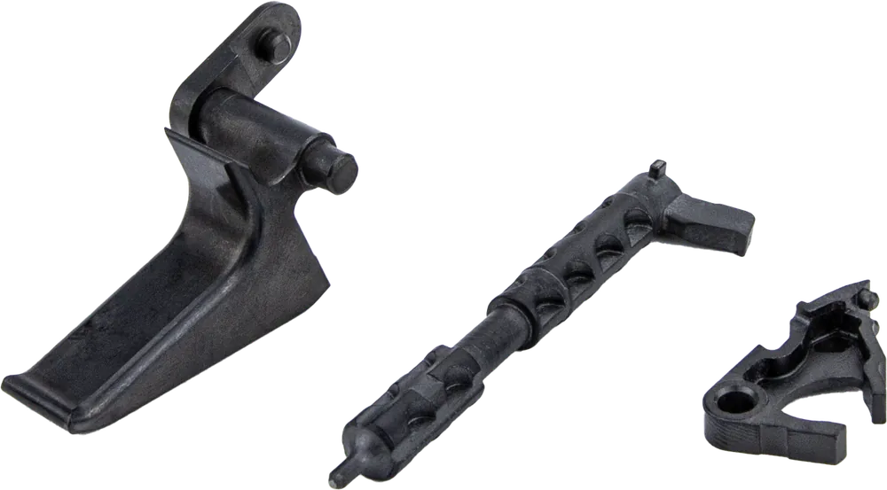KGM Suppressors Enhanced Trigger Kit for Sig Sauer P320/M17/M18, Black Steel A-TK-P320-NIT
