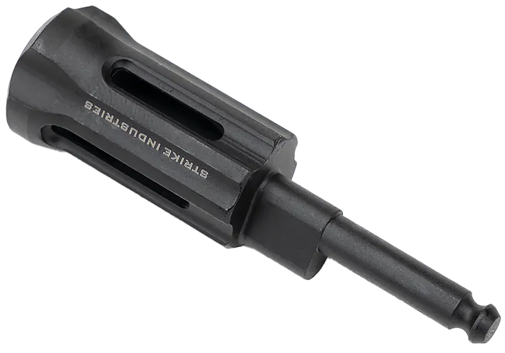 Strike Extended Bolt Handle for Benelli M2 Shotgun, Textured Ergonomic AISI 4140 Steel, BM2BH12