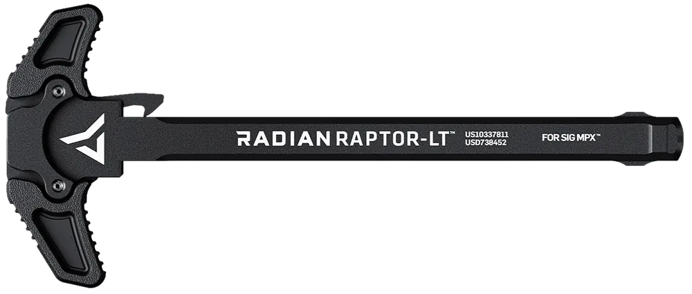 Radian Weapons Raptor LT Ambidextrous Charging Handle for SIG MPX, Lightweight Black R0367
