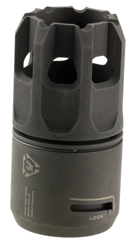 Strike Industries Oppressor Blast Shield Concussion Reduction QD Mount Black Nitride Carbon Steel OPPRESSOR