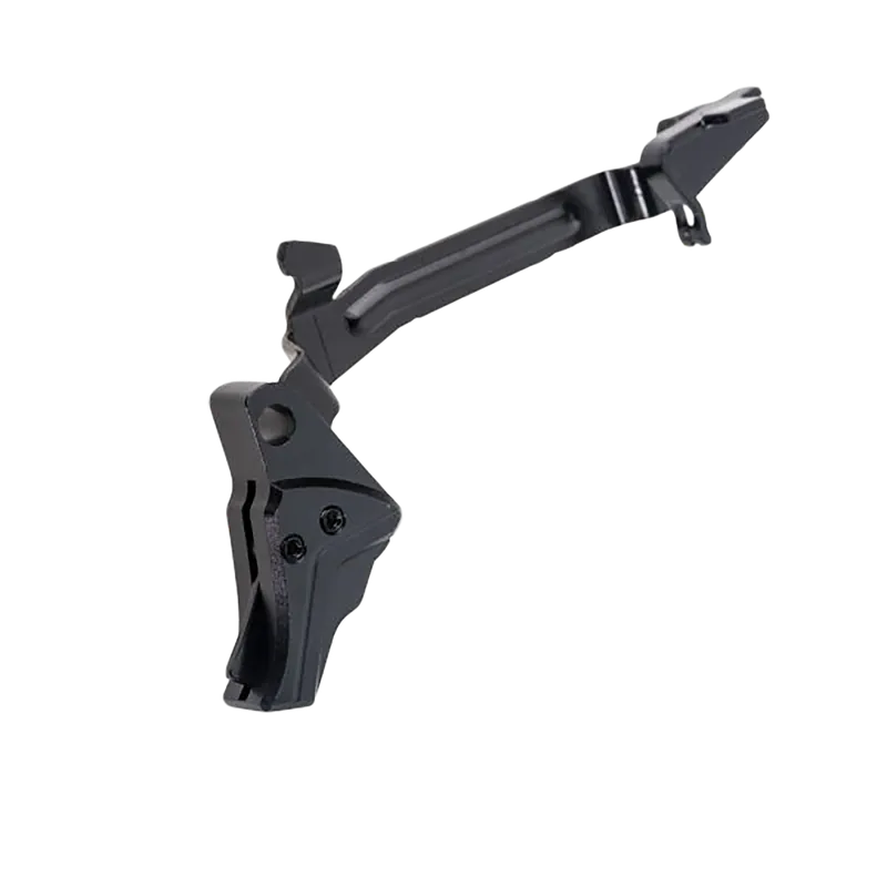 Tyrant CNC I.T.T.S. Trigger with Trigger Bar for Glock Gen 3/4, Black Anodized TDGTRIG34BLACKBLACKBAR