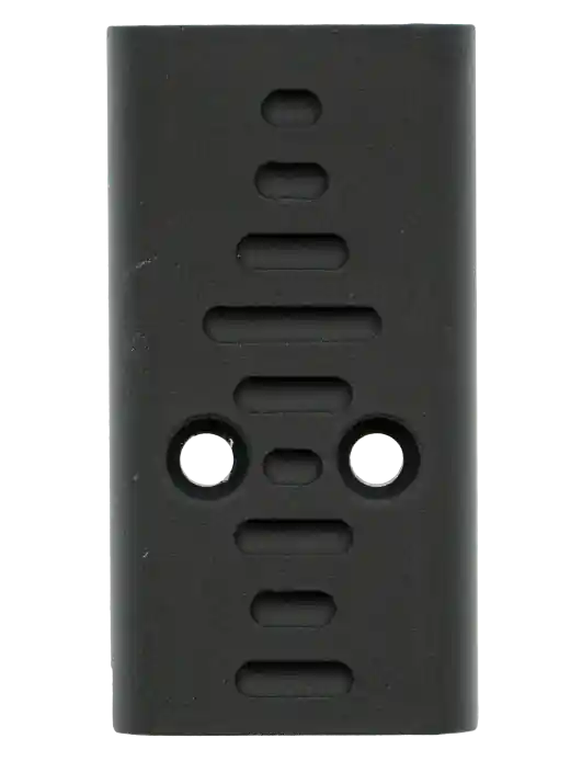 TIMBER CREEK OUTDOOR INC Glock 17/19 Slide Cover Plate, Black Replacement Backplate GLMCPBL