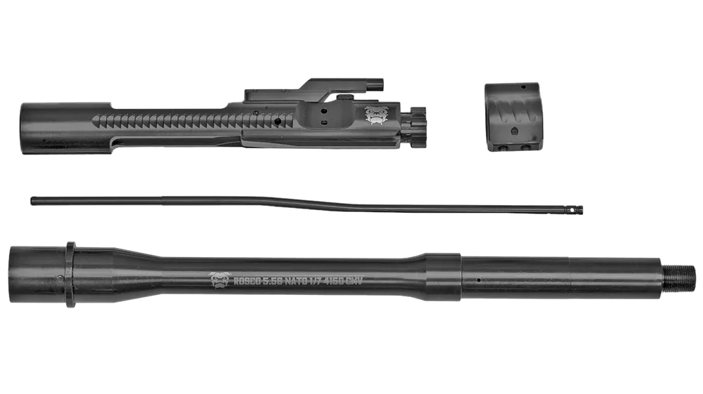 Rosco Manufacturing Bloodline Sauce Pack Barrel & BCG Kit 5.56x45mm Black SP-BL-145-556-BCG-GTM