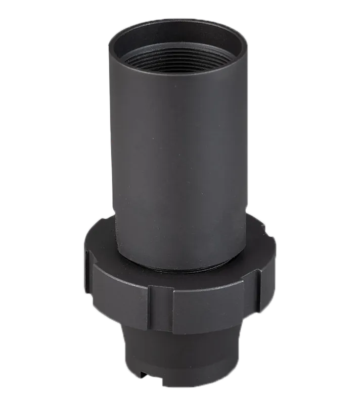 SilencerCo Echo Improved Cylinder Choke Mount Adapter for Saiga, Steel Black Finish AC865