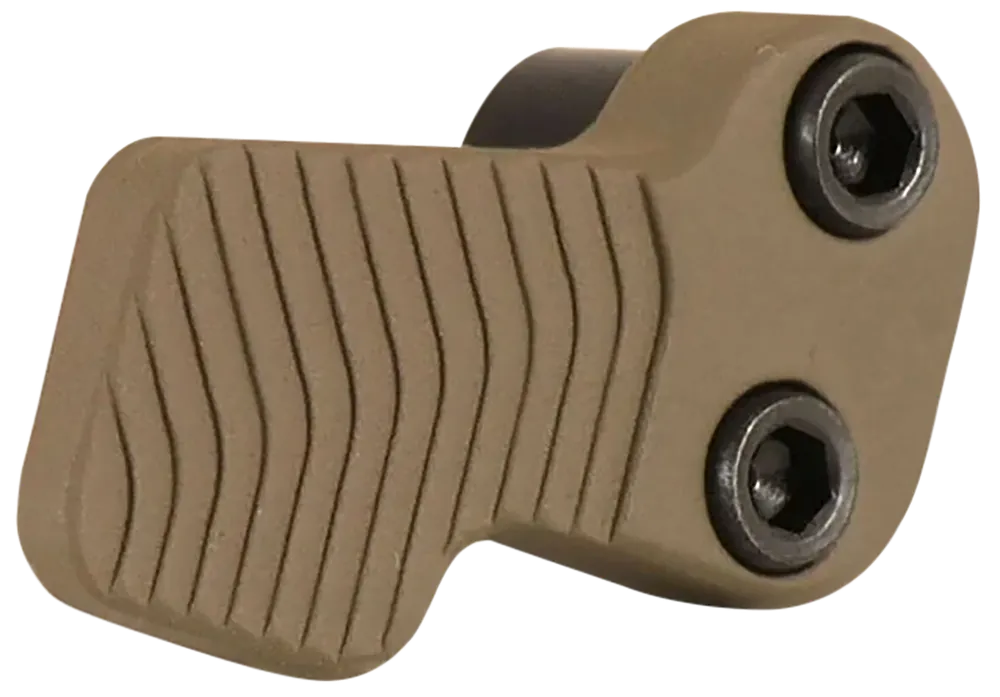 Odin Works AR-15 Extended Magazine Release Button, Flat Dark Earth, 6061 Aluminum ACCXMRFDE