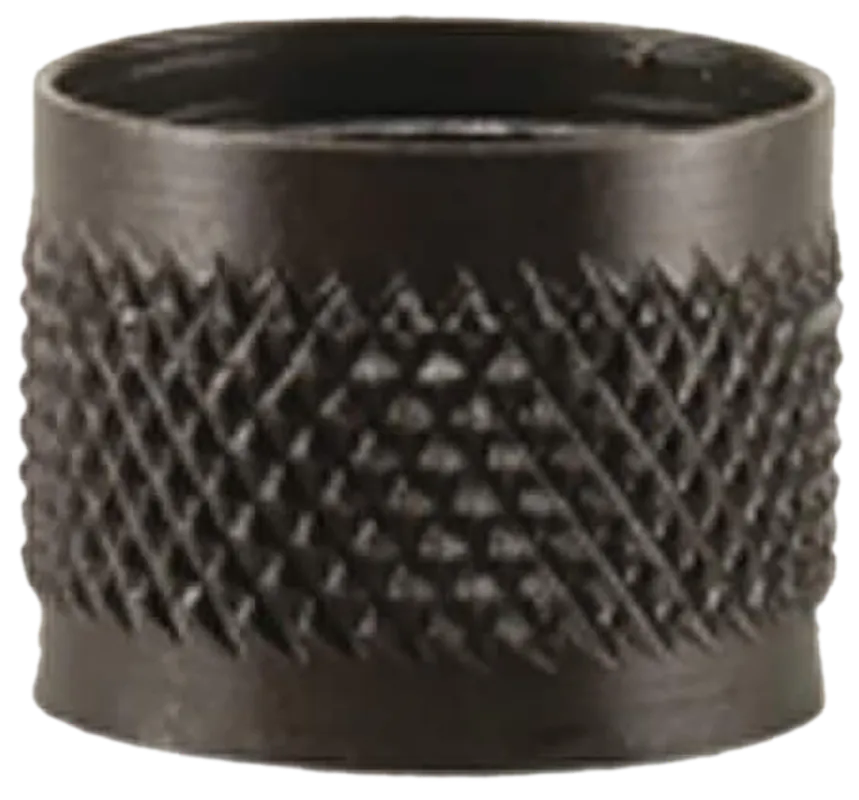 HK Thread Protector Cap for .40 S&W 14.5x1mm Left-Hand Threads, Black Steel 970173