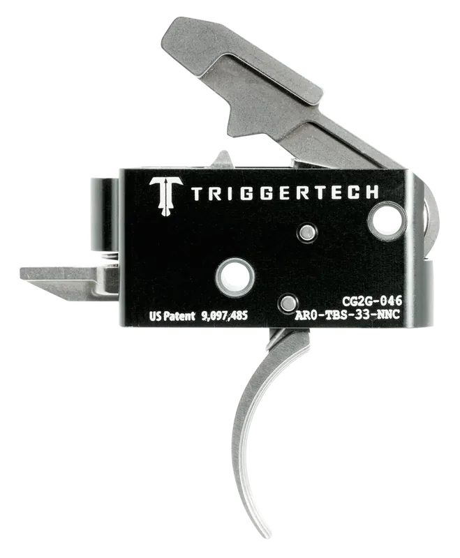 TriggerTech Competitive AR-15 Primary Two-Stage Curved Drop-In Trigger, 3.5 lb Pull AR0TBS33NNC