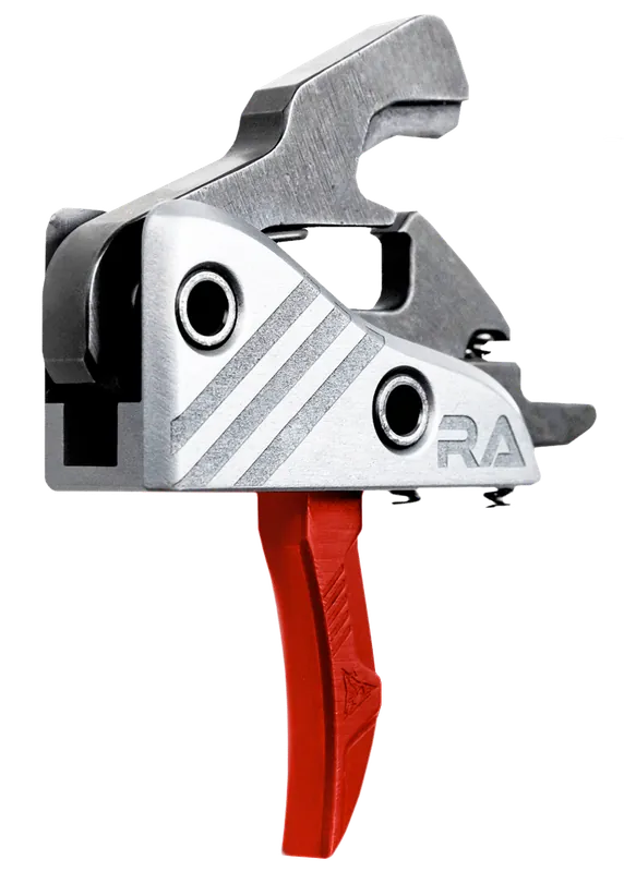 Rise Armament Blitz Single-Stage Trigger for AR-15/AR-10, Black/Red/Silver RA524RED