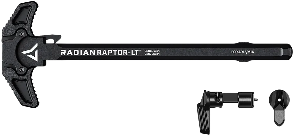 Radian Weapons Raptor LT Charging Handle & 45/90 Talon Safety Combo, Ambidextrous Black R0290