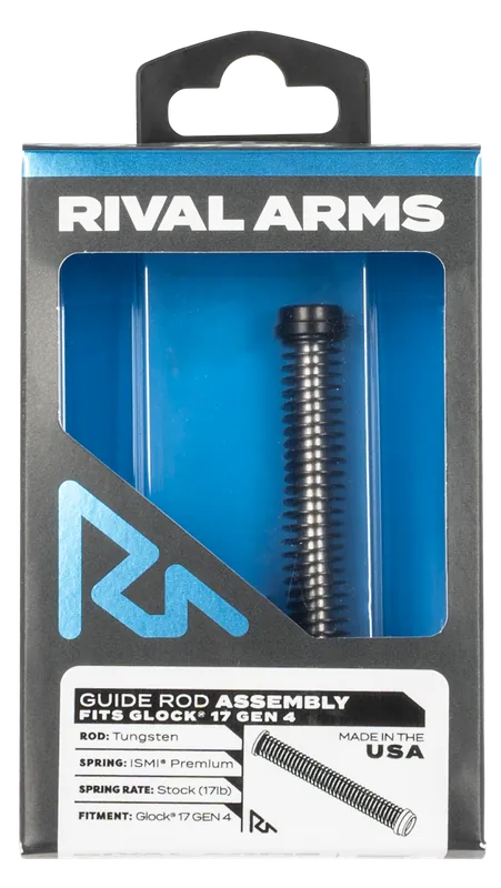 Rival Arms Tungsten Guide Rod Assembly for Glock 17 Gen 4 with Stock-Weight Spring RA50G111T
