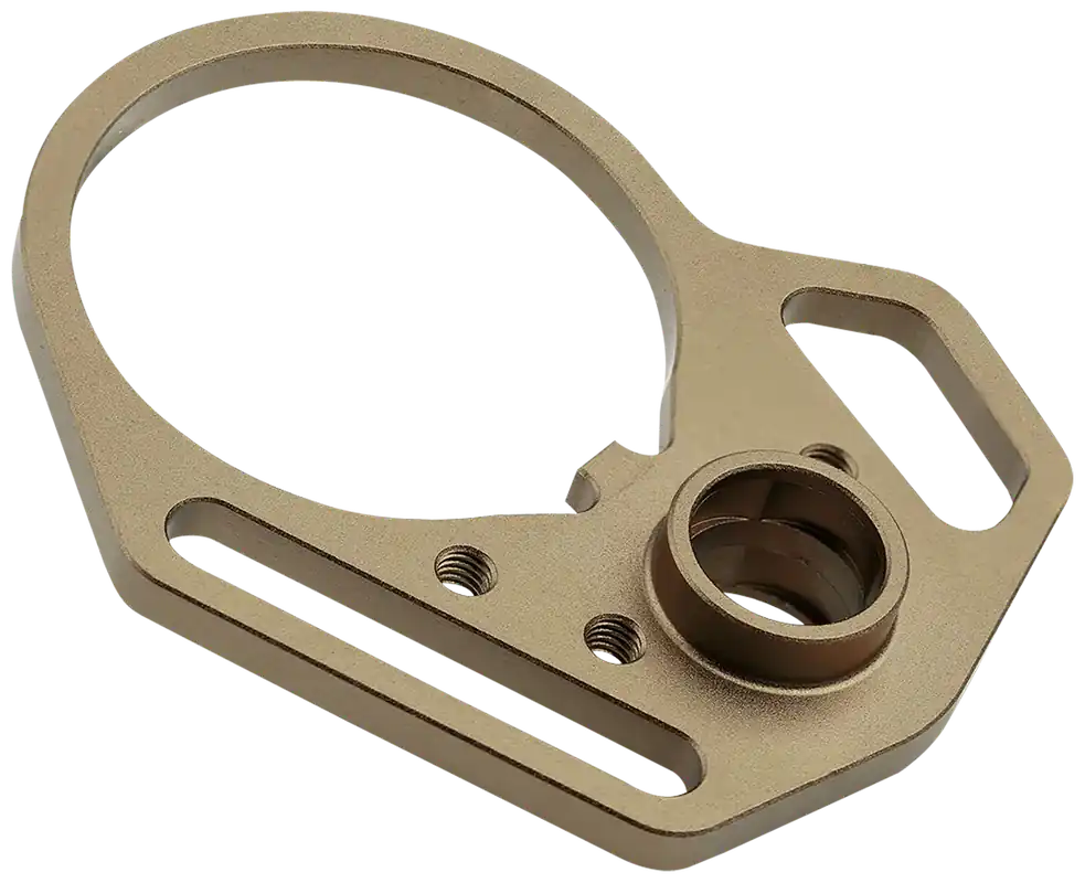 Strike Multi-Function QD End Plate & Anti-Rotation Castle Nut Kit, Flat Dark Earth ARULMFEP&ACNFDE