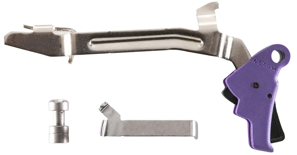 Apex Tactical Specialties Action Enhancement Trigger Kit, Slim Purple for Glock Gen 3-4 102P165