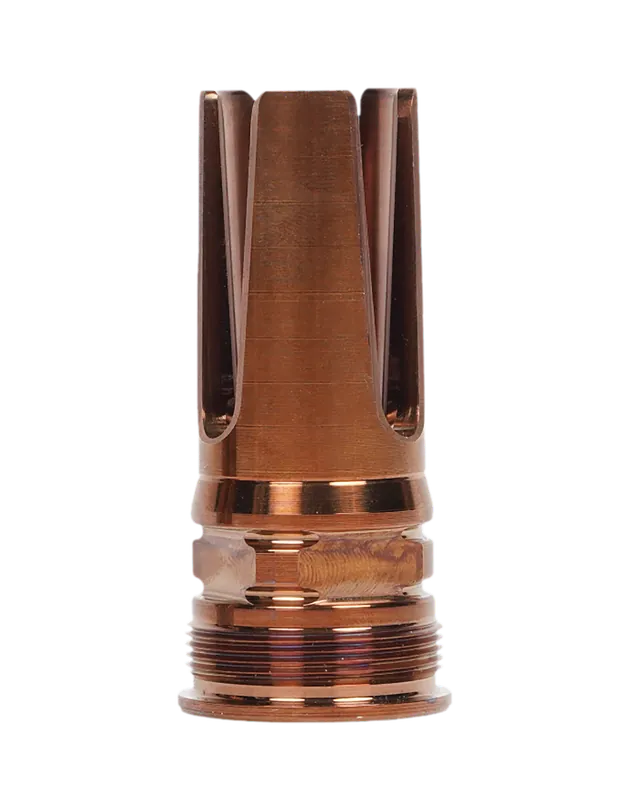 Q LLC 8.6 Blackout Quickie Fast-Attach Flash Hider, 1/2x28 Steel, ACCFH1/2288.6