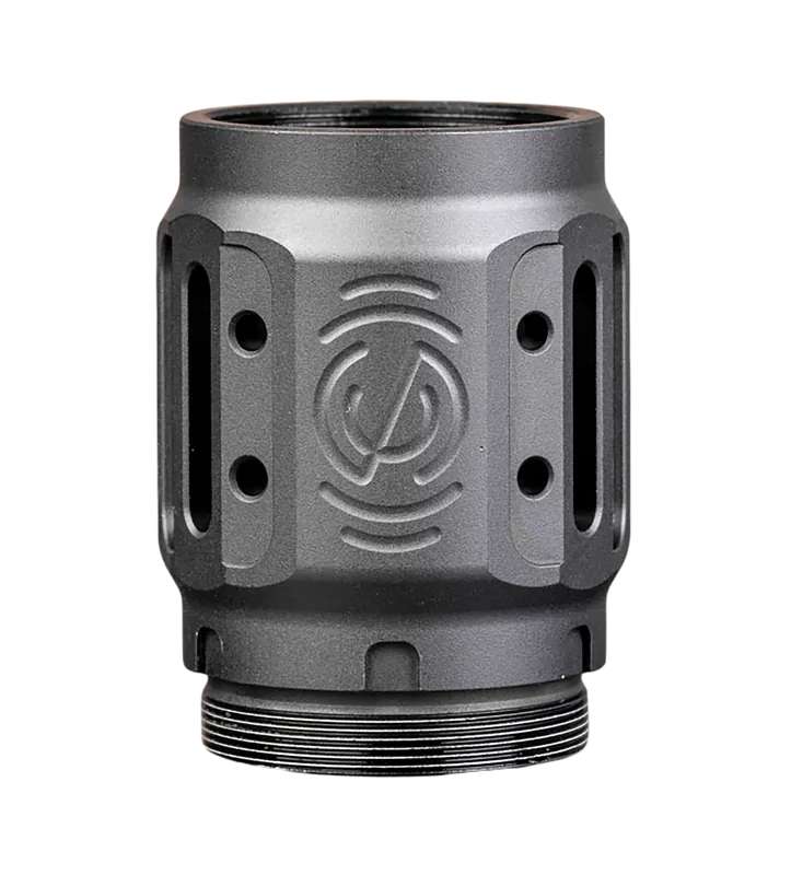 SilencerCo Charlie MAAD Brake 2.0 Muzzle Brake Hub, Black Anodized Aluminum, AC5451