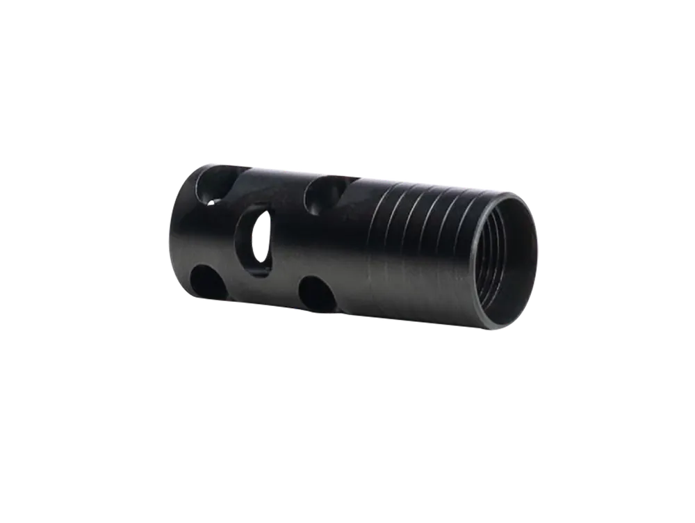 Seekins Precision Havak Muzzle Brake, 5/8x24 Thread, Black Melonite Steel, .30 Cal 0010400078-F