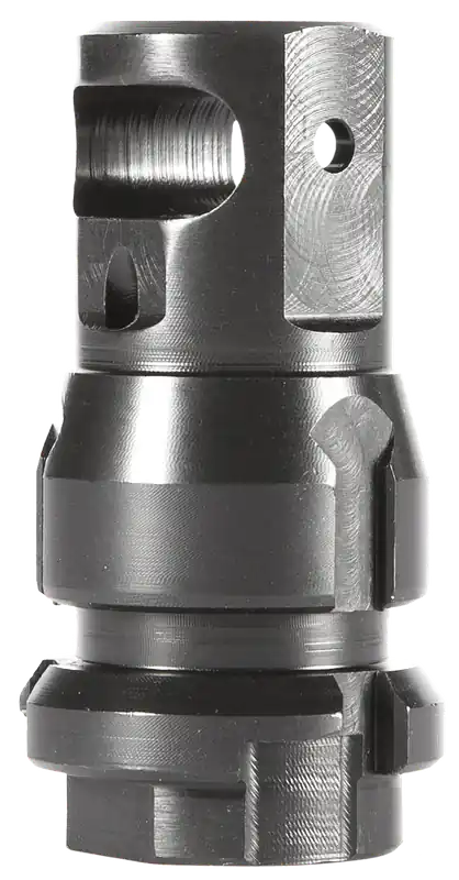 Dead Air KeyMicro Single-Port Muzzle Brake, Black Nitride 4140 Steel, 1/2-36, 9mm DA110