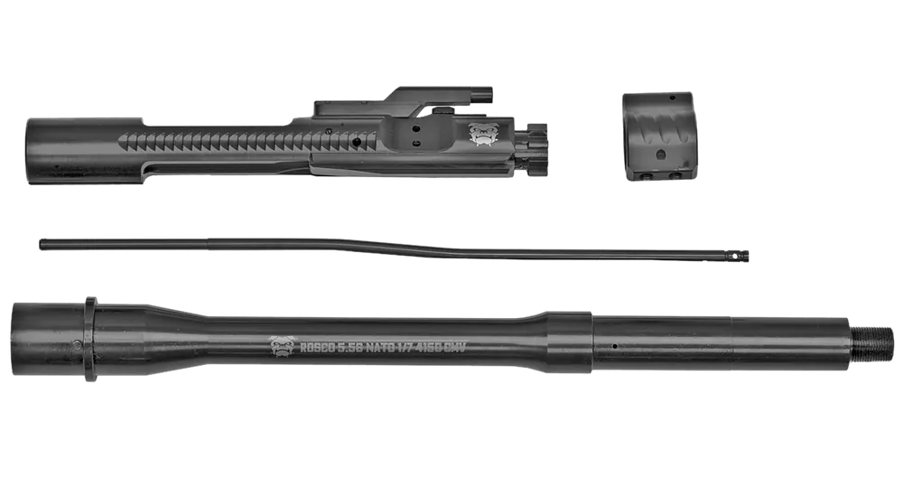 Rosco Manufacturing Bloodline Sauce Pack 11.5in 5.56 NATO Barrel w/ Gas Block, Tube & BCG SP-BL-115-556-BCG-GTC