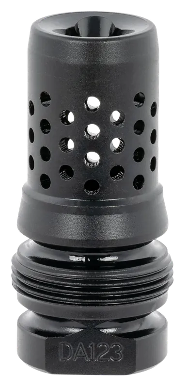 Dead Air Xeno Omni-Directional Muzzle Brake, Black Nitride 4140 Steel, 1/2-28 Threads DA123