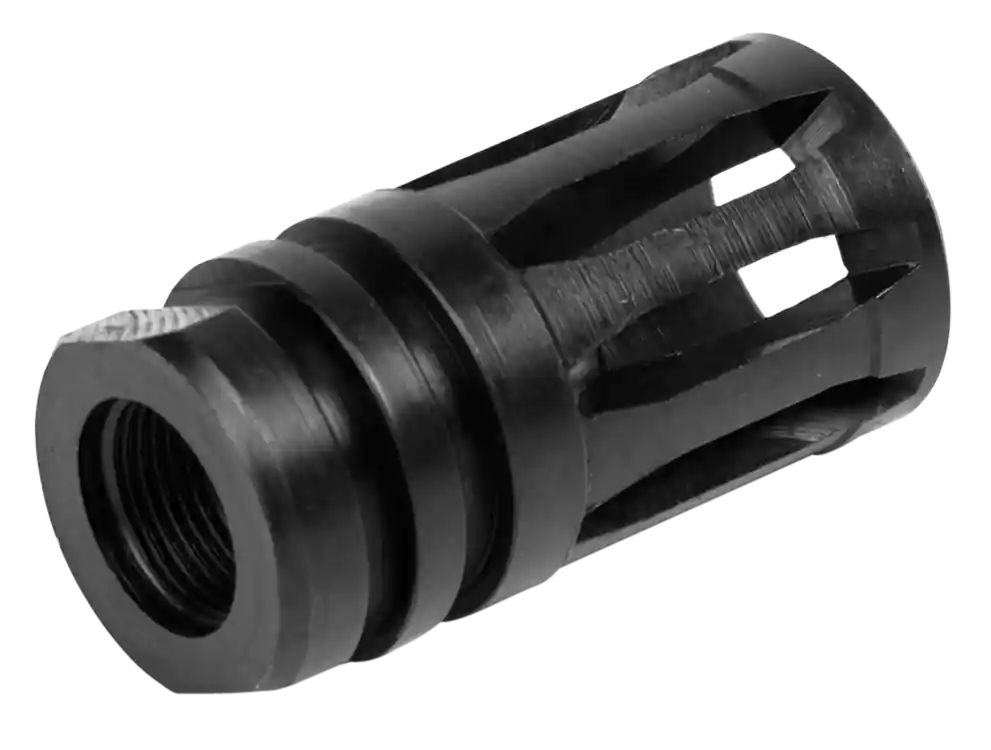 LBE UNLIMITED A2 Birdcage Flash Hider, 4140 Steel Black Finish for AR-15 5.56x45 ARA2FH