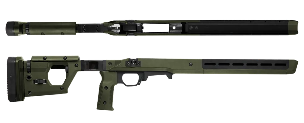 Magpul Pro 700 Fixed Stock Rifle Chassis OD Green for Remington 700 Short Action MAG997ODG