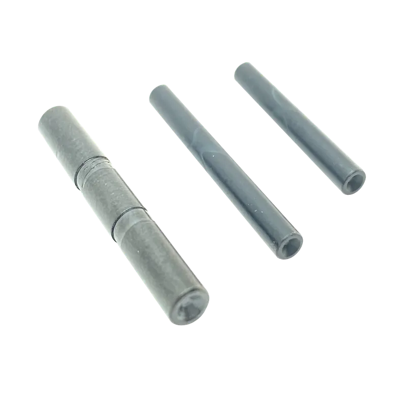 Cross Armory Dimpled 3-Pin Set for Glock Gen5 17/19/26/34, 4140 Steel Black CRG5PSBK