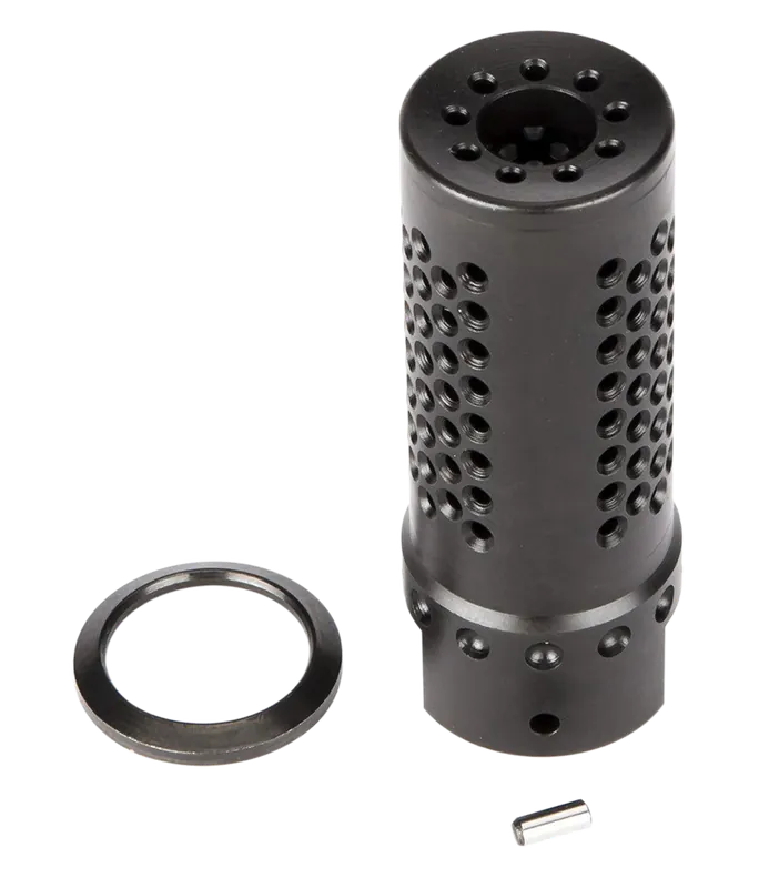 Spikes Tactical Dynacomp Extreme .308 Muzzle Brake, Black Nitride, 5/8-24 Threaded SBV1019