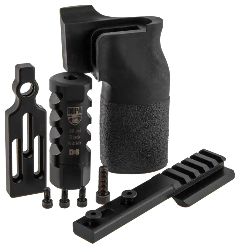 MasterPiece Arms 308 PMR Accessory Upgrade Bundle w/ DN3 Brake, Grip, Spigot & Bag Rider 308PMRACCBUNDLE