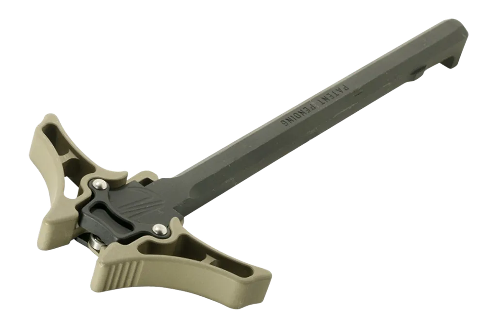 TIMBER CREEK OUTDOOR INC Enforcer Ambidextrous AR Platform Charging Handle, Flat Dark Earth Cerakote Aluminum EAMBICHFDE