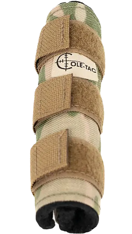 Cole-Tac Baby Python Suppressor Cover 5in Cordura Nylon MultiCam w/ BOA Locking Straps BPC103
