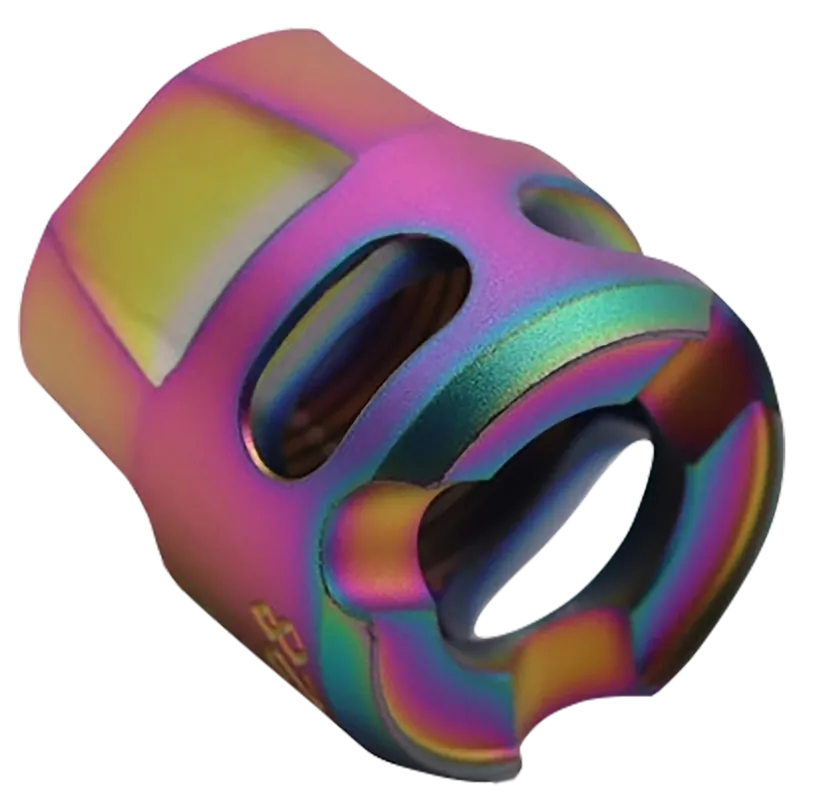 TRUE PRECISION INC Y-Type Micro Compensator Spectrum PVD 416R Stainless 1/2x28 9mm/.380 TPYMICROS