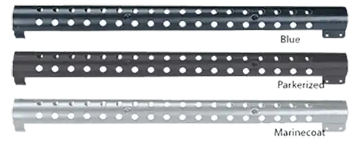 Mossberg 12 Gauge Barrel Heat Shield Kit for 500/590/Maverick 88 Plain Barrels, Blued 95065