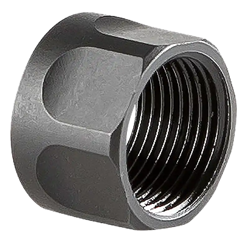 Dead Air 1/2-28 Rimfire Thread Protector, Steel Black Finish, Protects 0.4 in Threads DA424