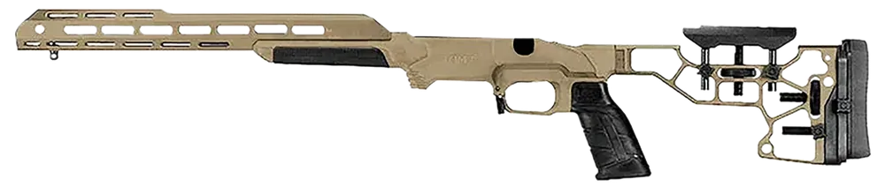 MDT Sporting Goods Inc ESS Rifle Chassis System, Flat Dark Earth, Tikka T3 Left Hand 104628FDE