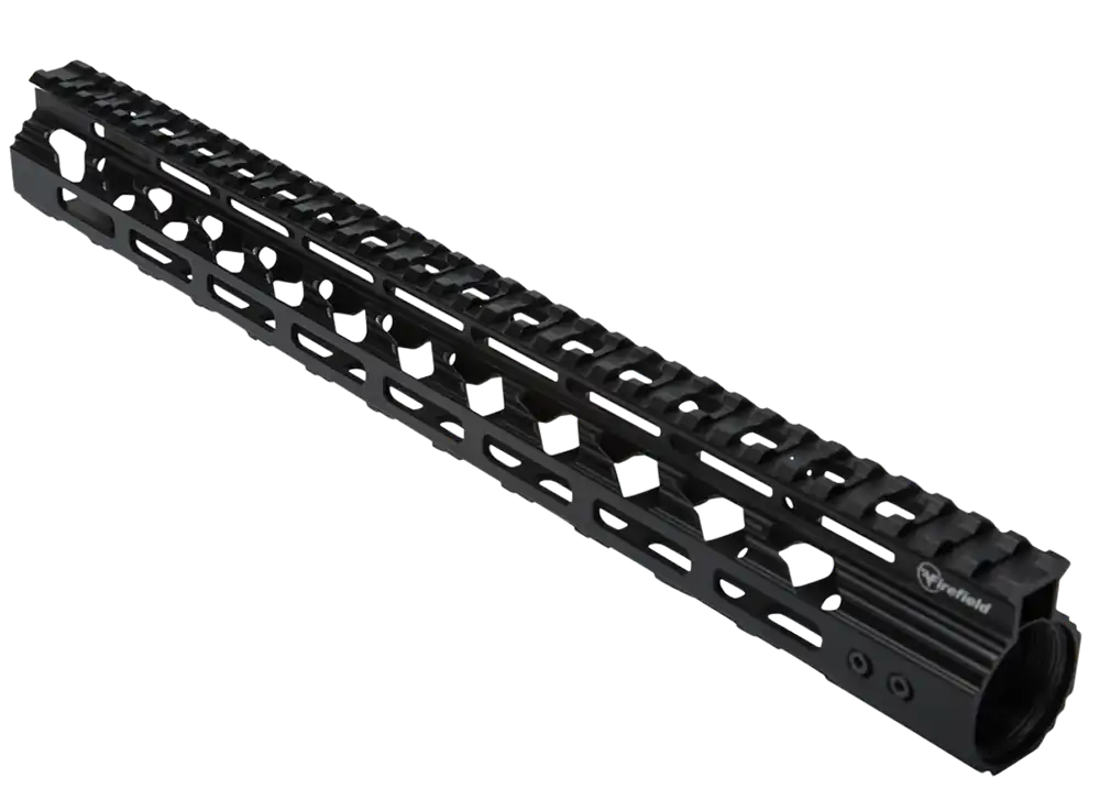 Firefield Verge 15-inch M-LOK AR-15 Handguard with Full-Length Picatinny Top Rail, FF34067