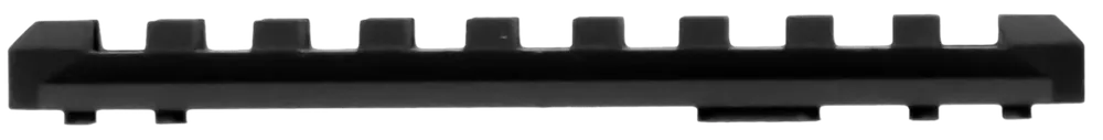 Aim Sports 9-Slot Picatinny M-LOK Rail Section, Black Anodized 6061-T6 Aluminum MLRS2